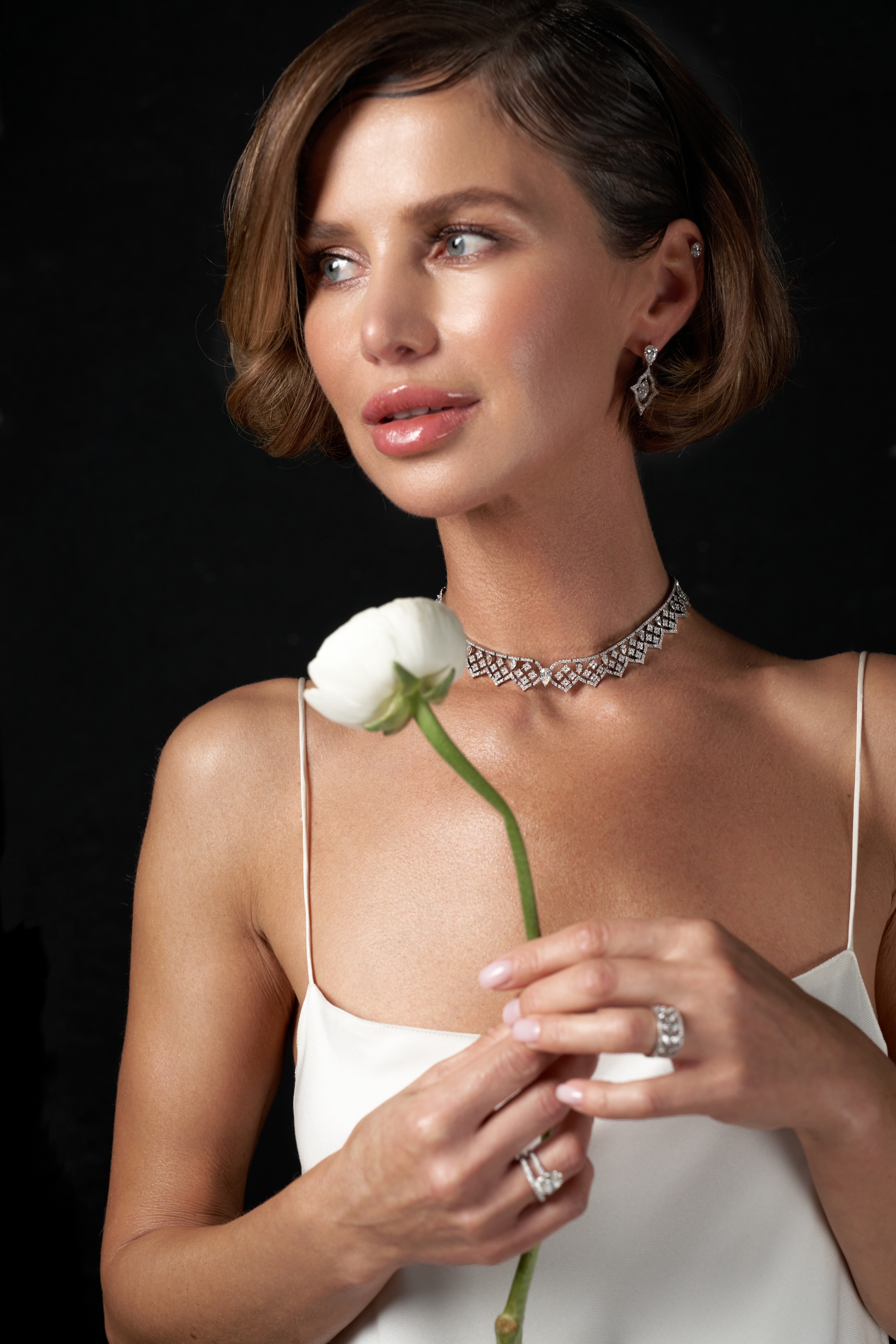 Aleksa wearing Suzanne Code jewelry