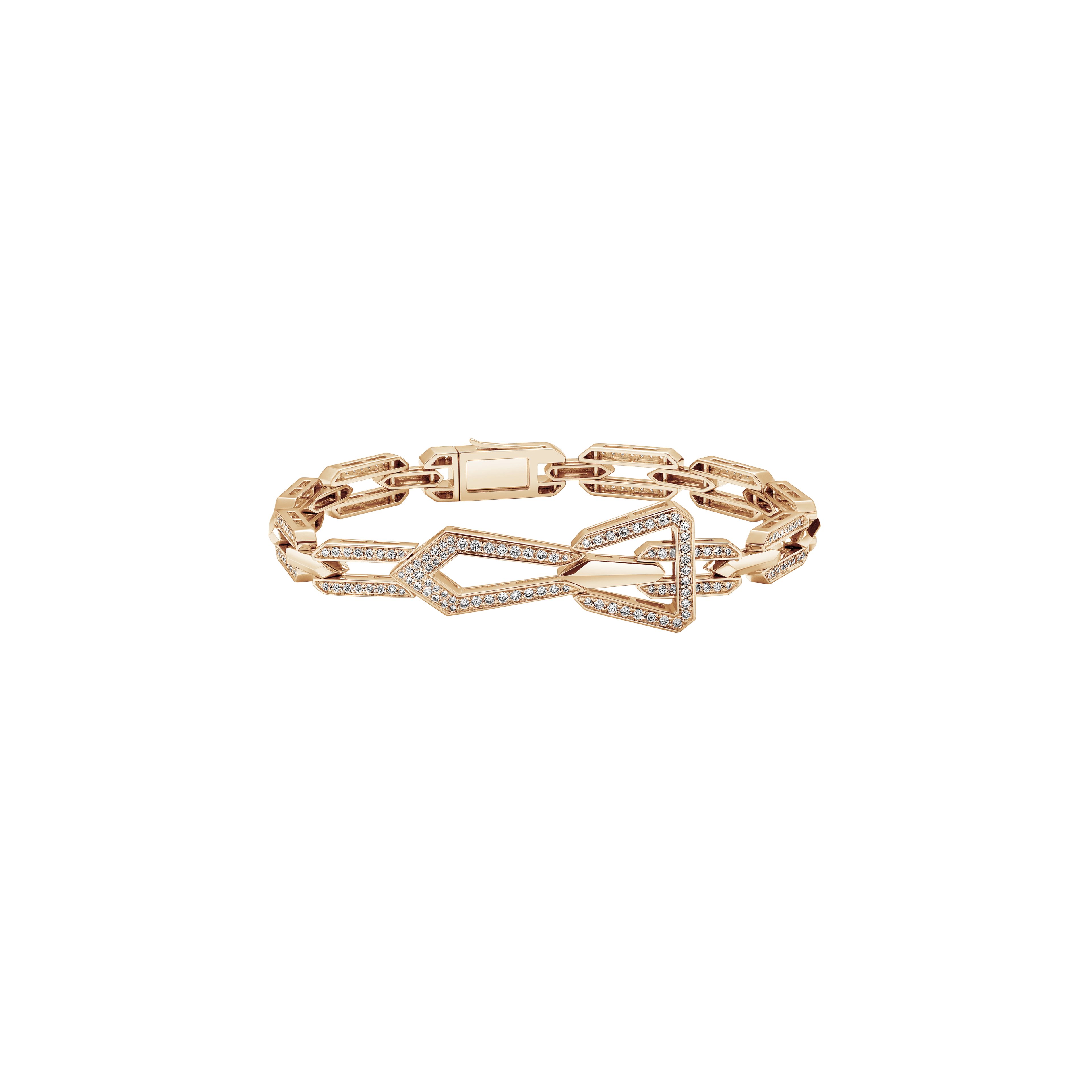 "ROCKET" DIAMOND BRACELET / 1.728 CTW 
 18K Rose Gold