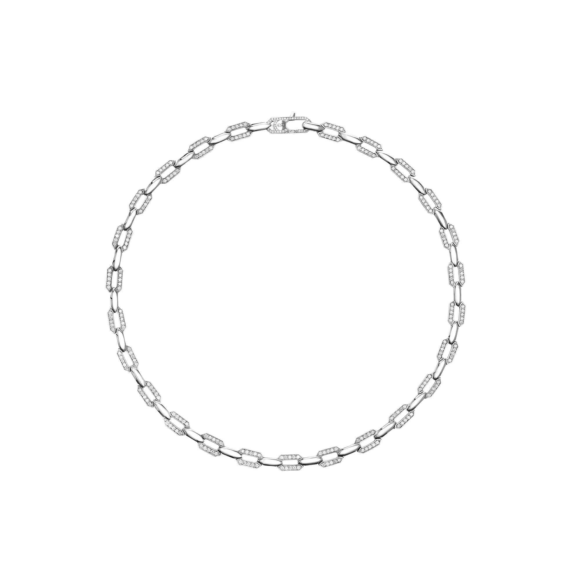 "ARMOR" DIAMOND CHAIN / 2.715 CTW
 18K White Gold