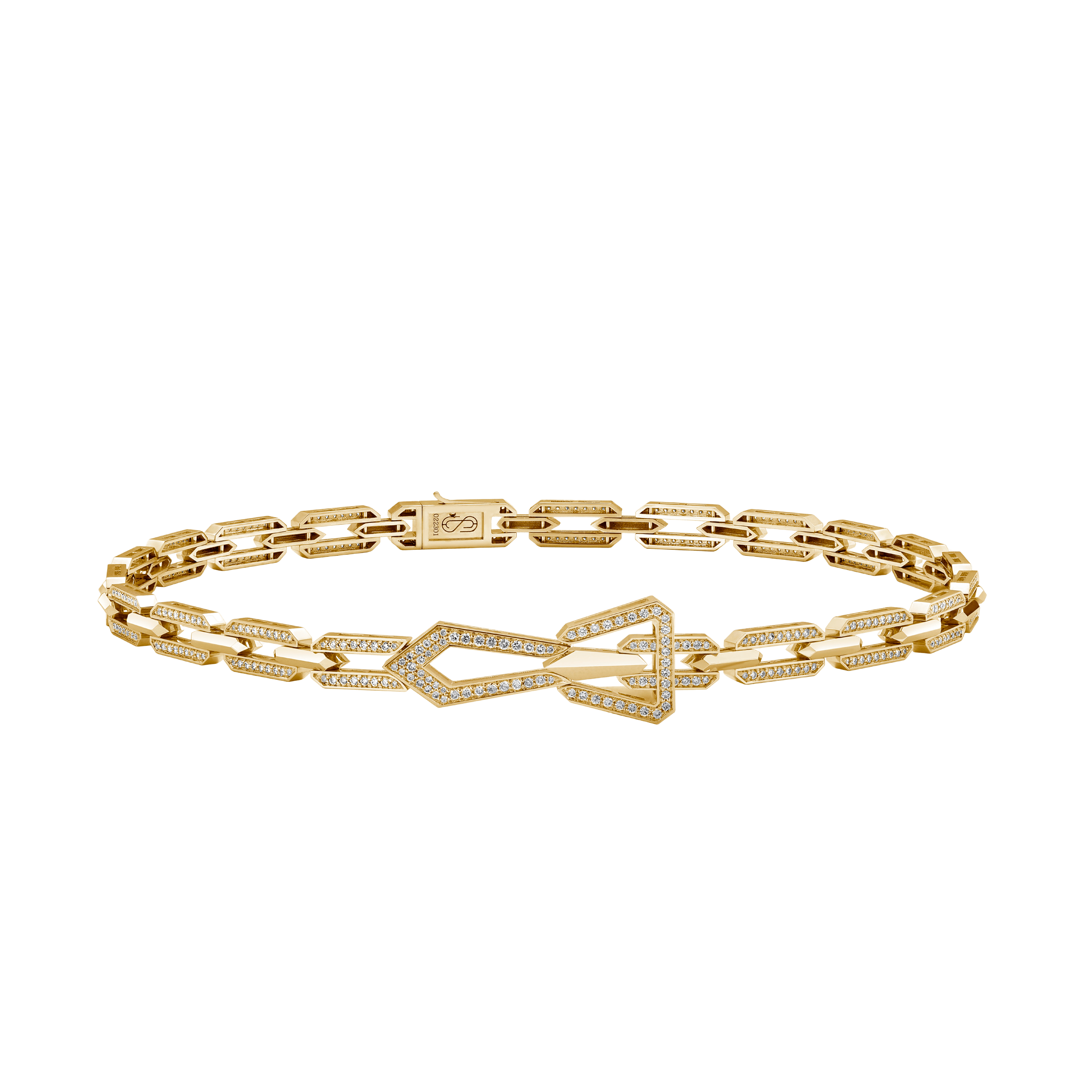 "ROCKET" DIAMOND CHAIN / 3.367 CTW
 18K Yellow Gold