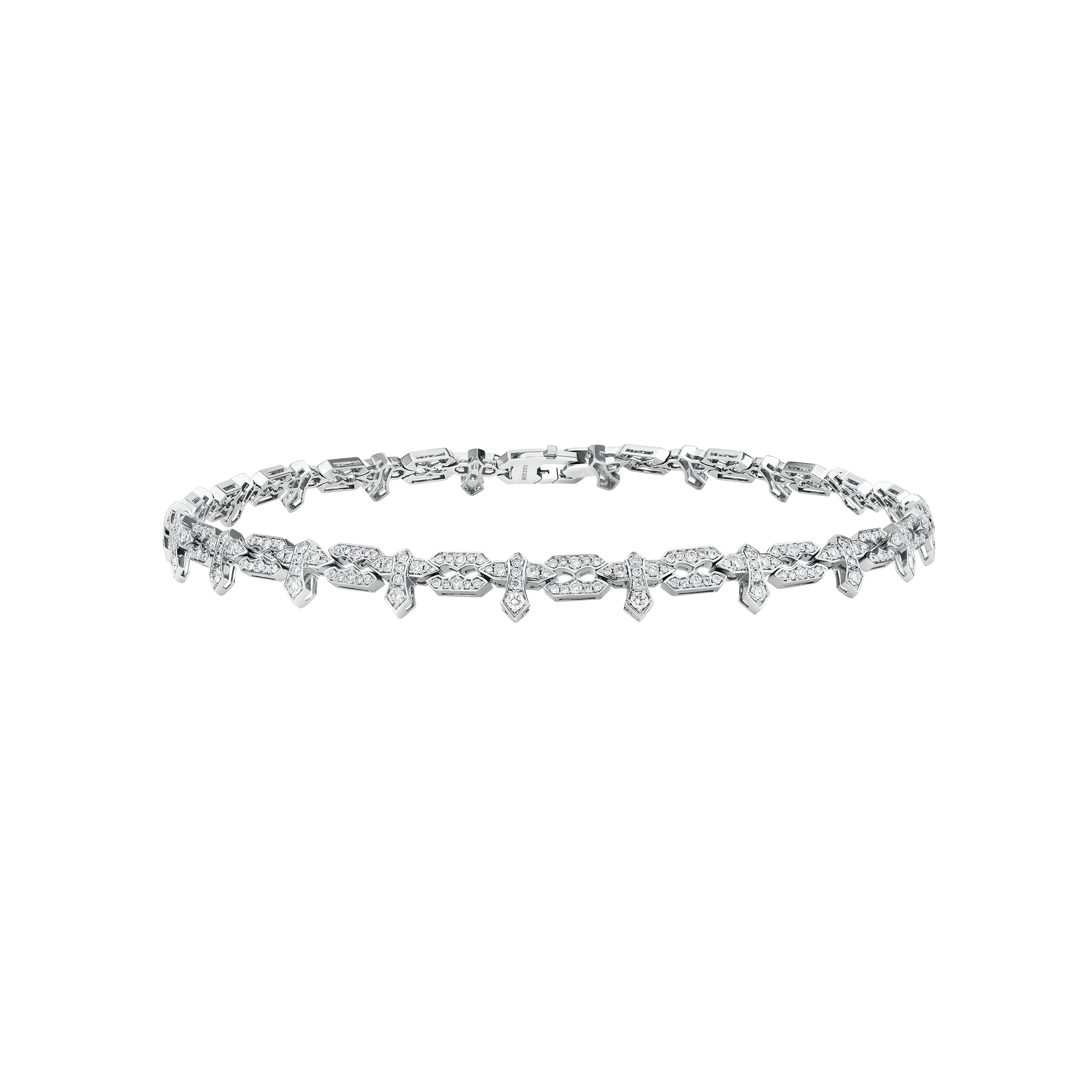 "COSMIC DANCE" DIAMOND CHOCKER / 5.3 CTW
18K White Gold
