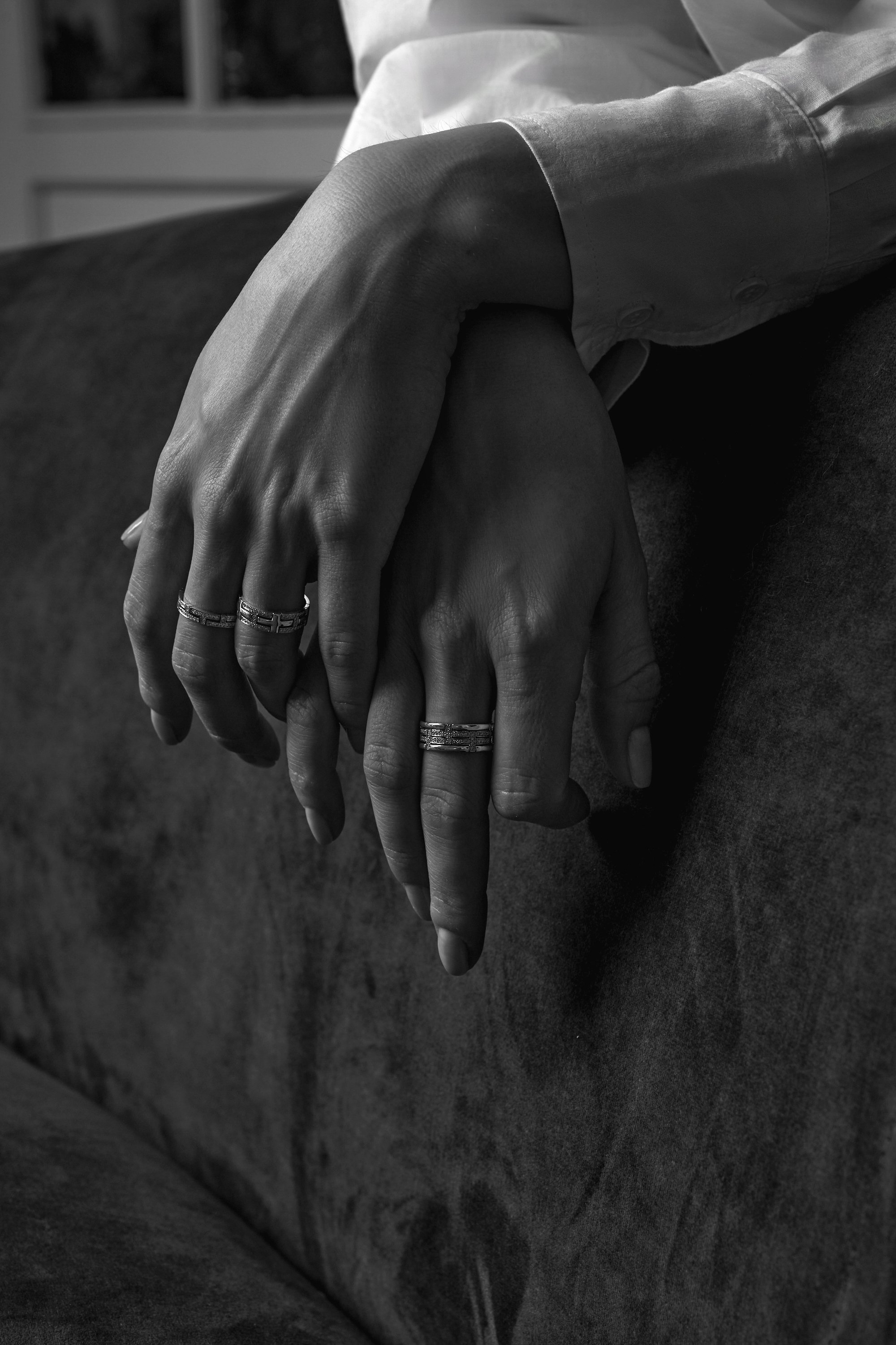 "TTAURI" DIAMOND ETERNITY BAND 95  
0.368 CTW 18k White Gold 