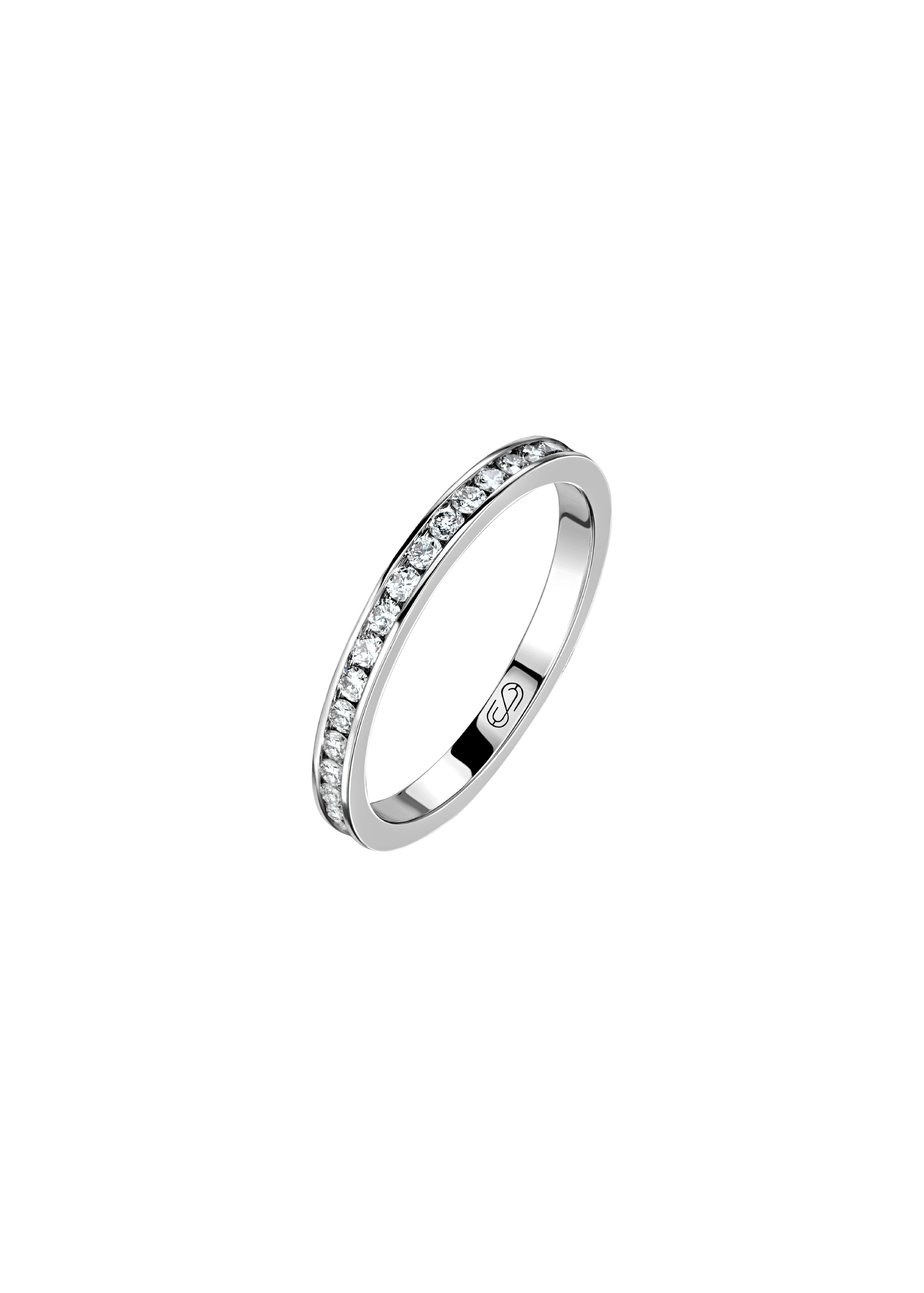 DIAMOND ETERNITY BAND 35 0.50 CTW 18k White Gold 