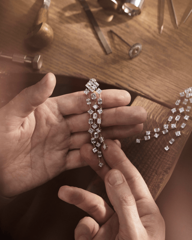 Jewelry crafting workspace