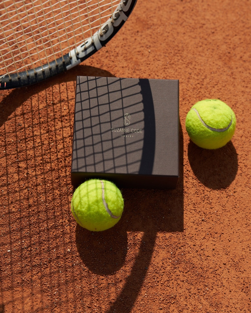 Elegant tennis tournament moments