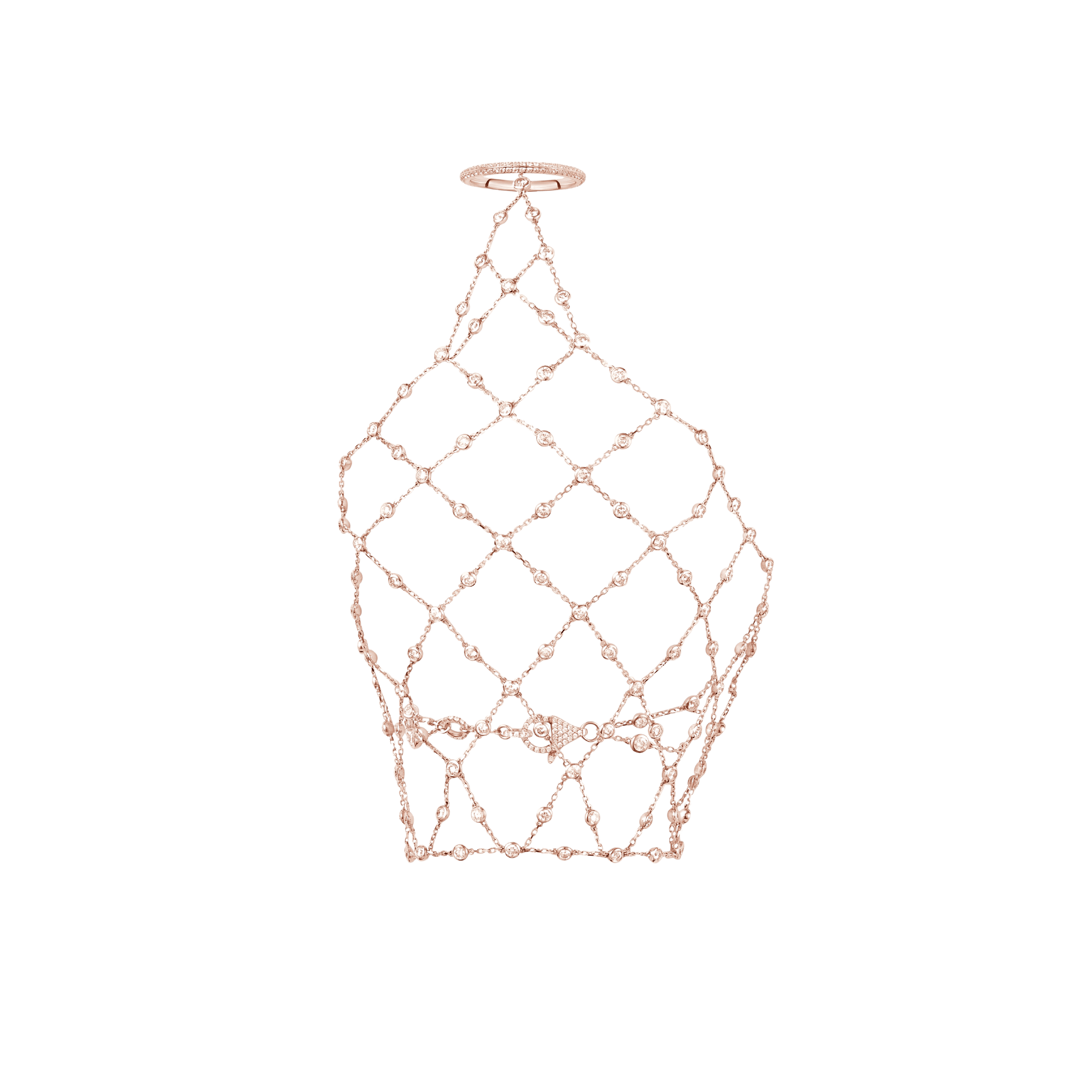 "TOE1" DIAMOND GLOVE / 7.872 CTW
18K Rose Gold