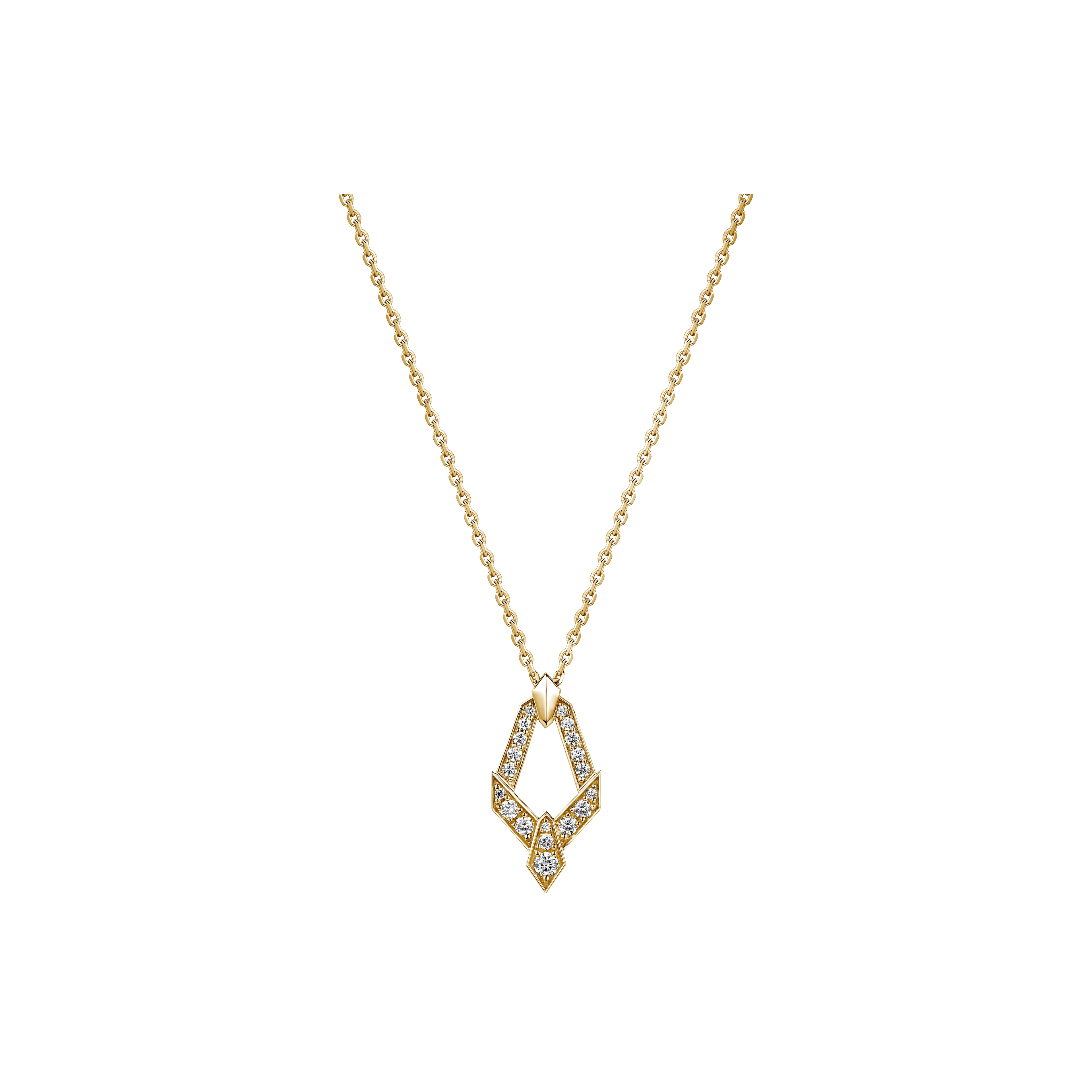 "ROCKET" DIAMOND PENDANT / 0.584 CTW
18K Yellow Gold