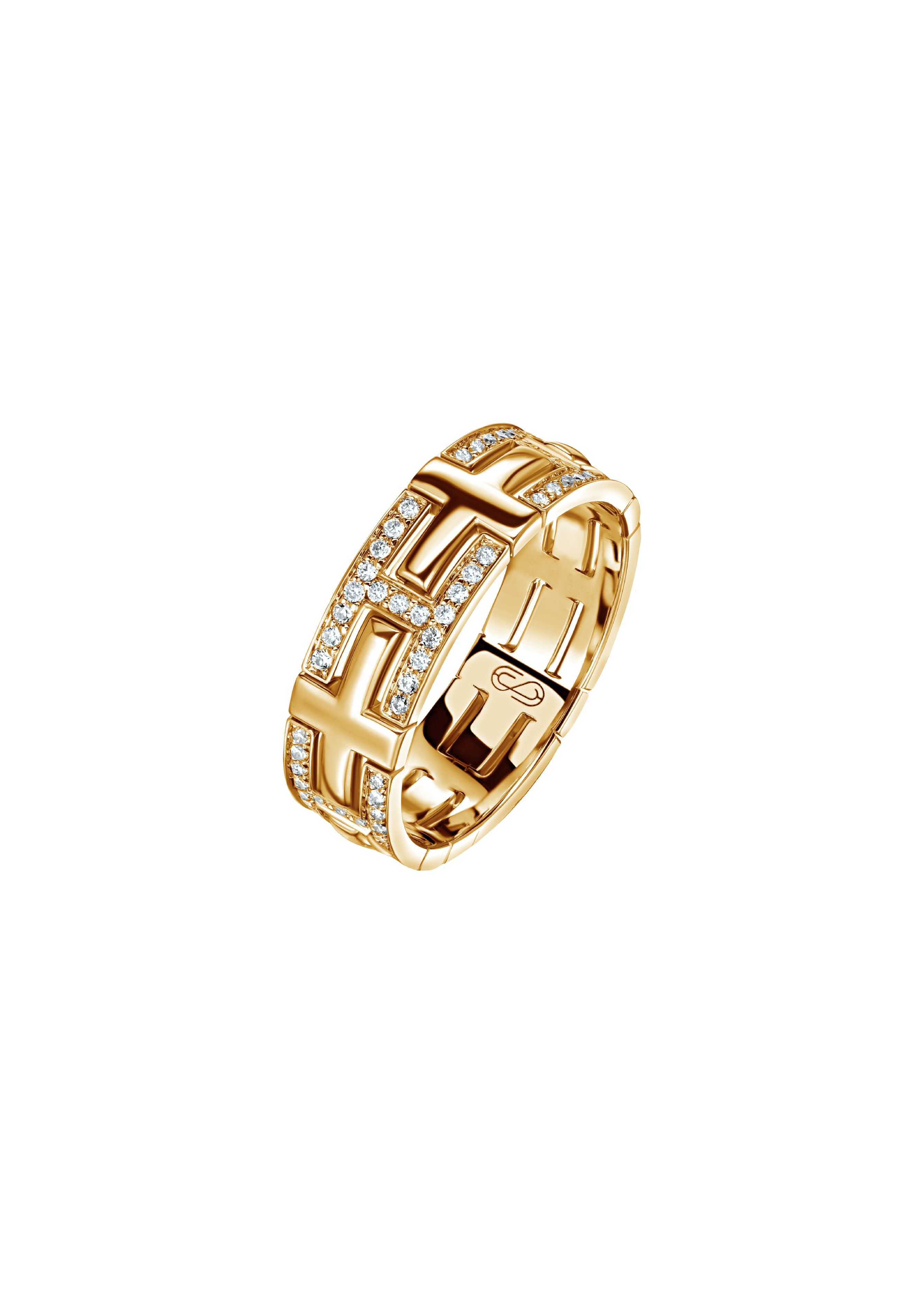 "TTAURI" DIAMOND ETERNITY BAND 95
0.488 CTW 18k Yellow Gold