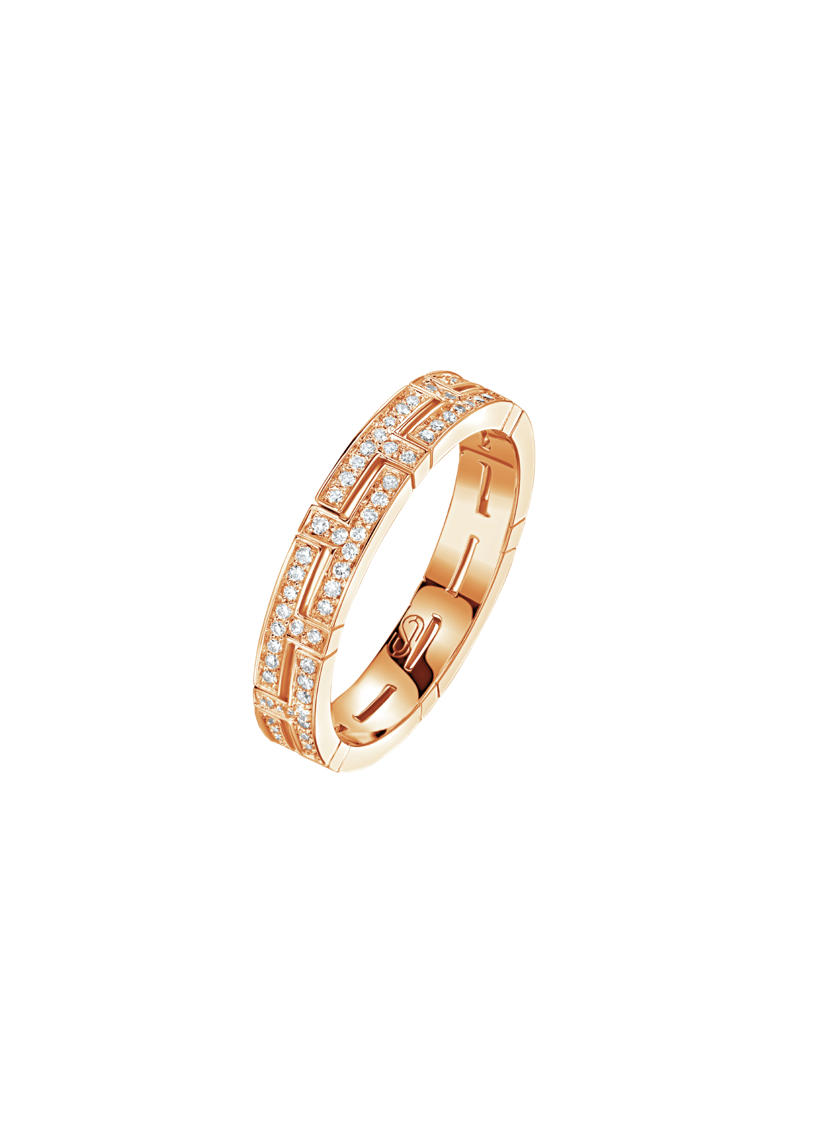 "TTAURI" DIAMOND ETERNITY BAND 120
0.39 CTW 18k Rose Gold