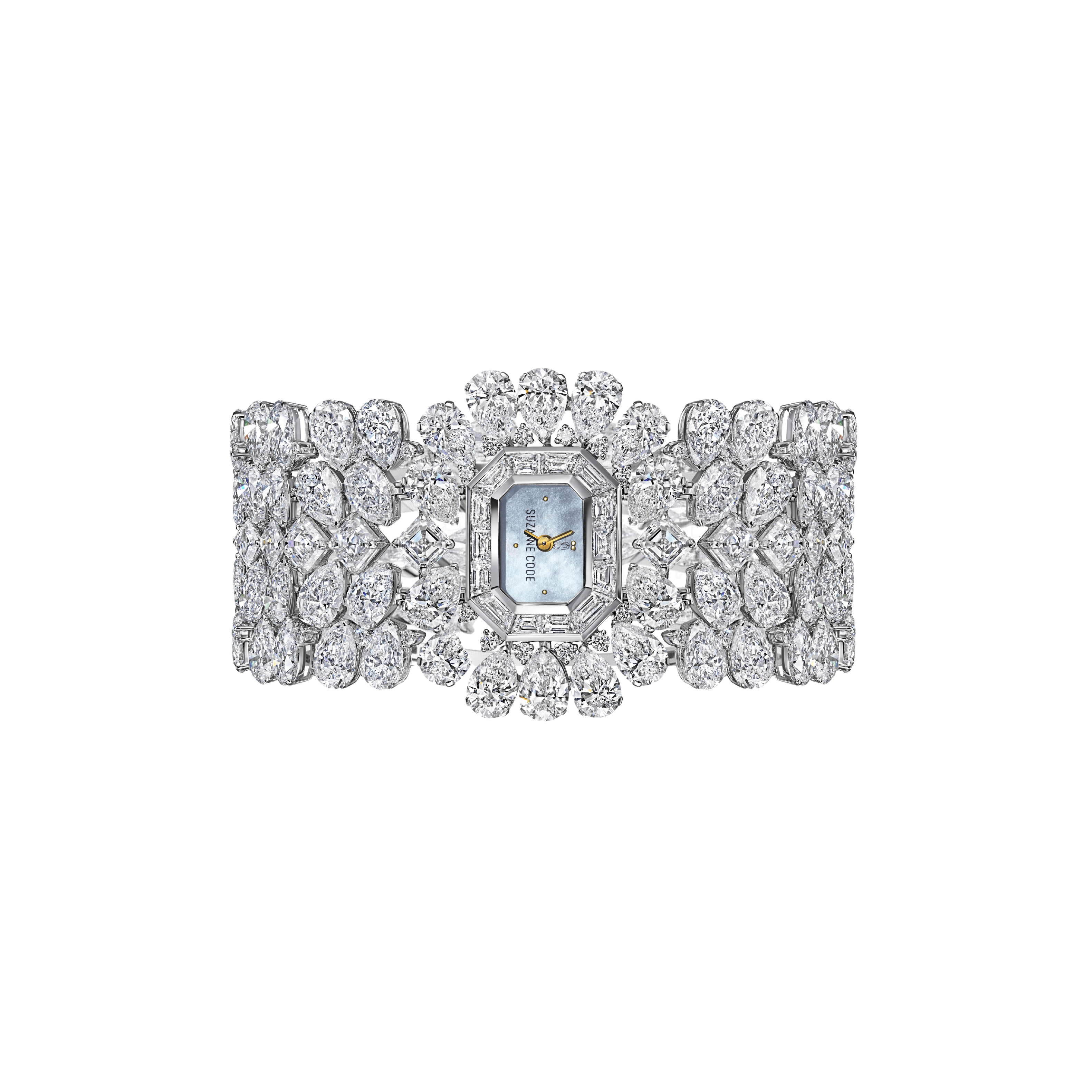 "DIAMOND UNIVERSE" DIAMOND WATCHES/ 93.4 CTW
18K White Gold