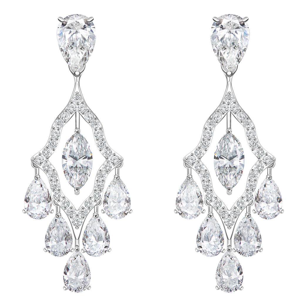 Luxury Diamond Earrings