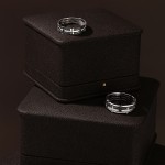 Ring 18-carat White gold with diamonds